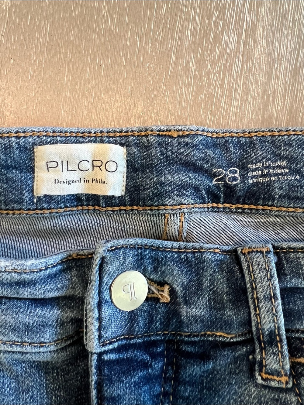 Pilcro Anthropologie The YaYa women’s denim jeans size 28 - Picture 6 of 11